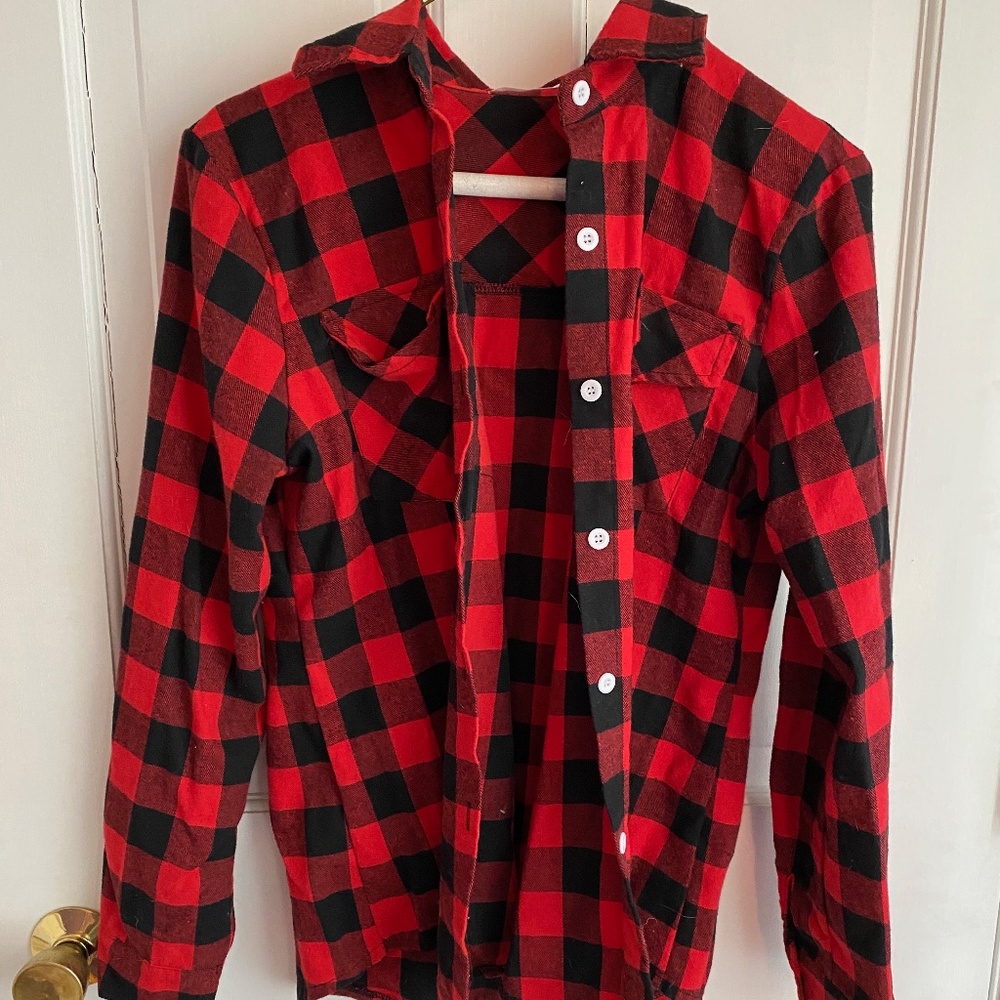 Red and black Flannel